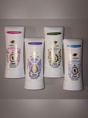 Bridgerton x Dove Limited Edition Antiperspirant/Deodorant Full Collection